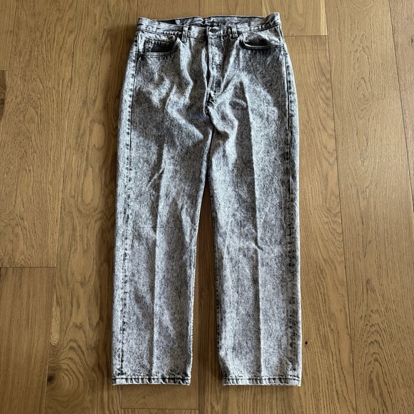 Levi's Other - Vintage Levis 501xx Jeans Mens 36x30 (33x30) Black Acid Wash 80s Made in USA